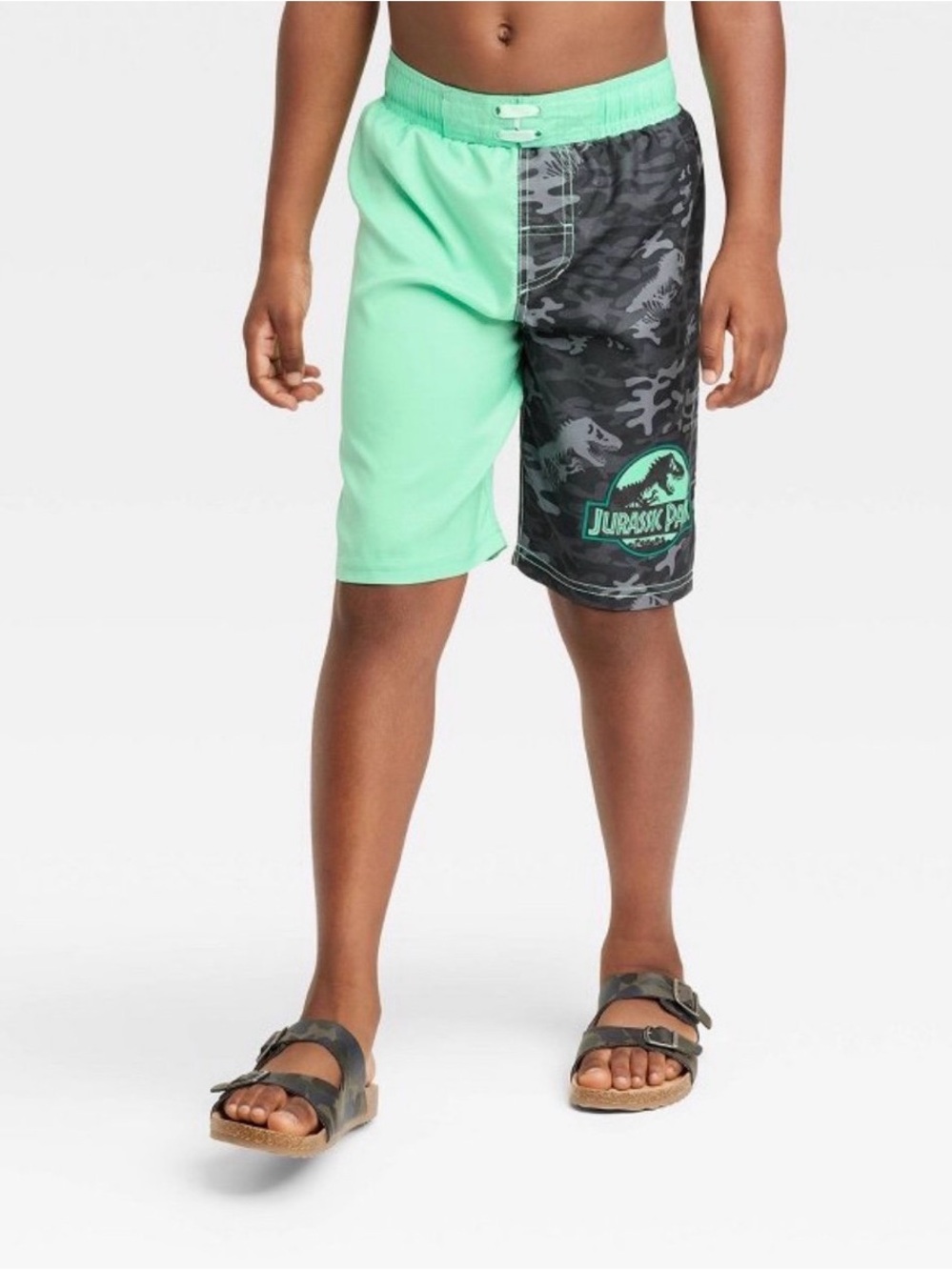 NWT Jurassic Park Boys Swim Trunks